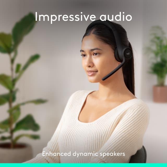 Logitech Zone 300 trådløse høretelefoner (grafit)