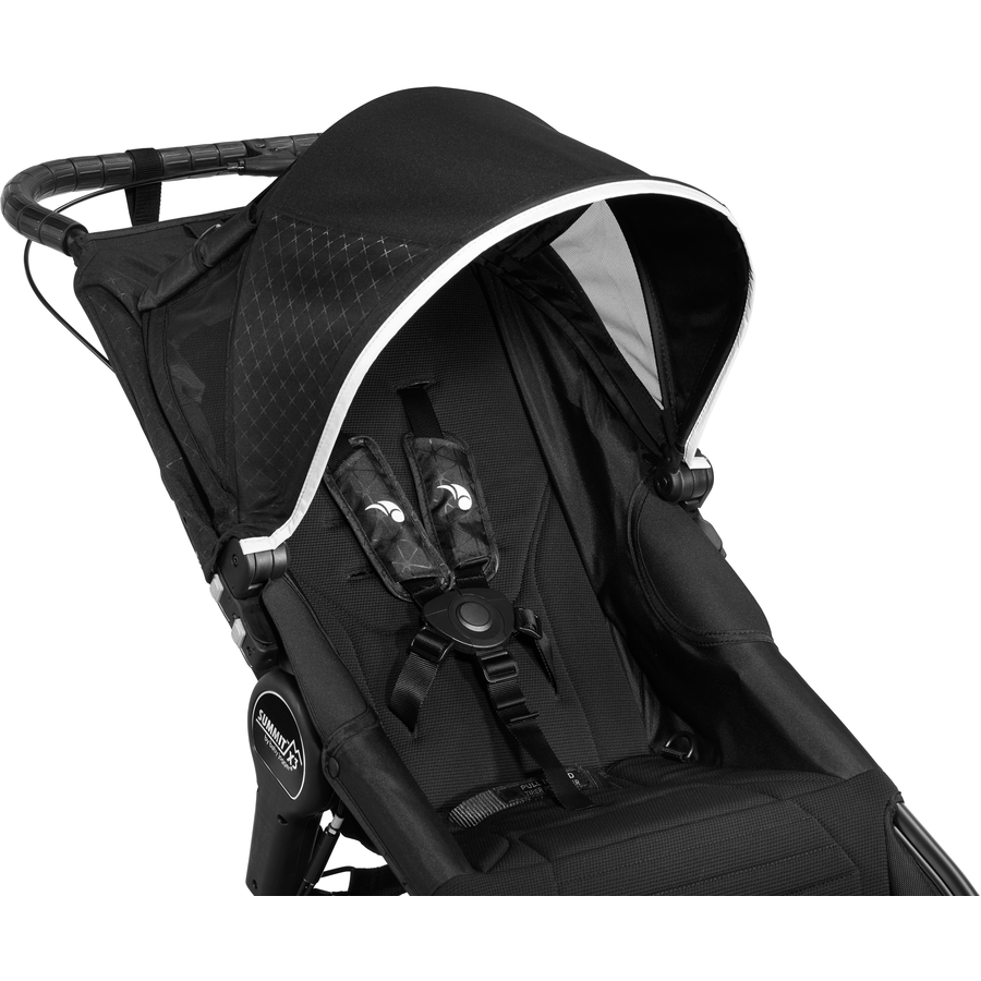 baby jogger Sportwagen Summit X3 in Midnight Black inklusive Wetterschutz