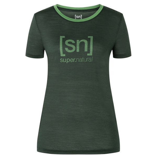 super.natural - Women's The Essential Logo Tee - Haut en mérinos