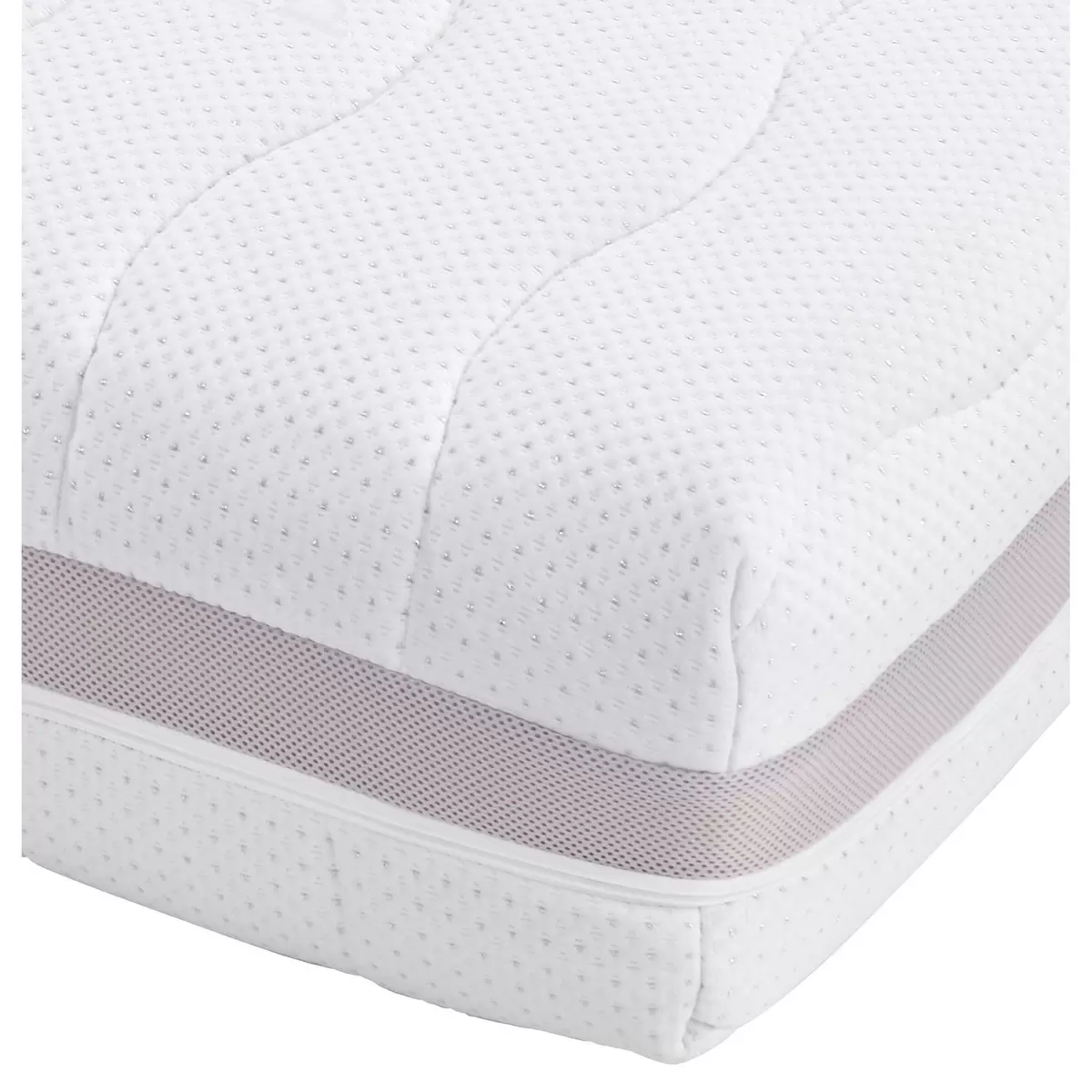 Matratze Gelfeel Deluxe 90 x 200 weiss