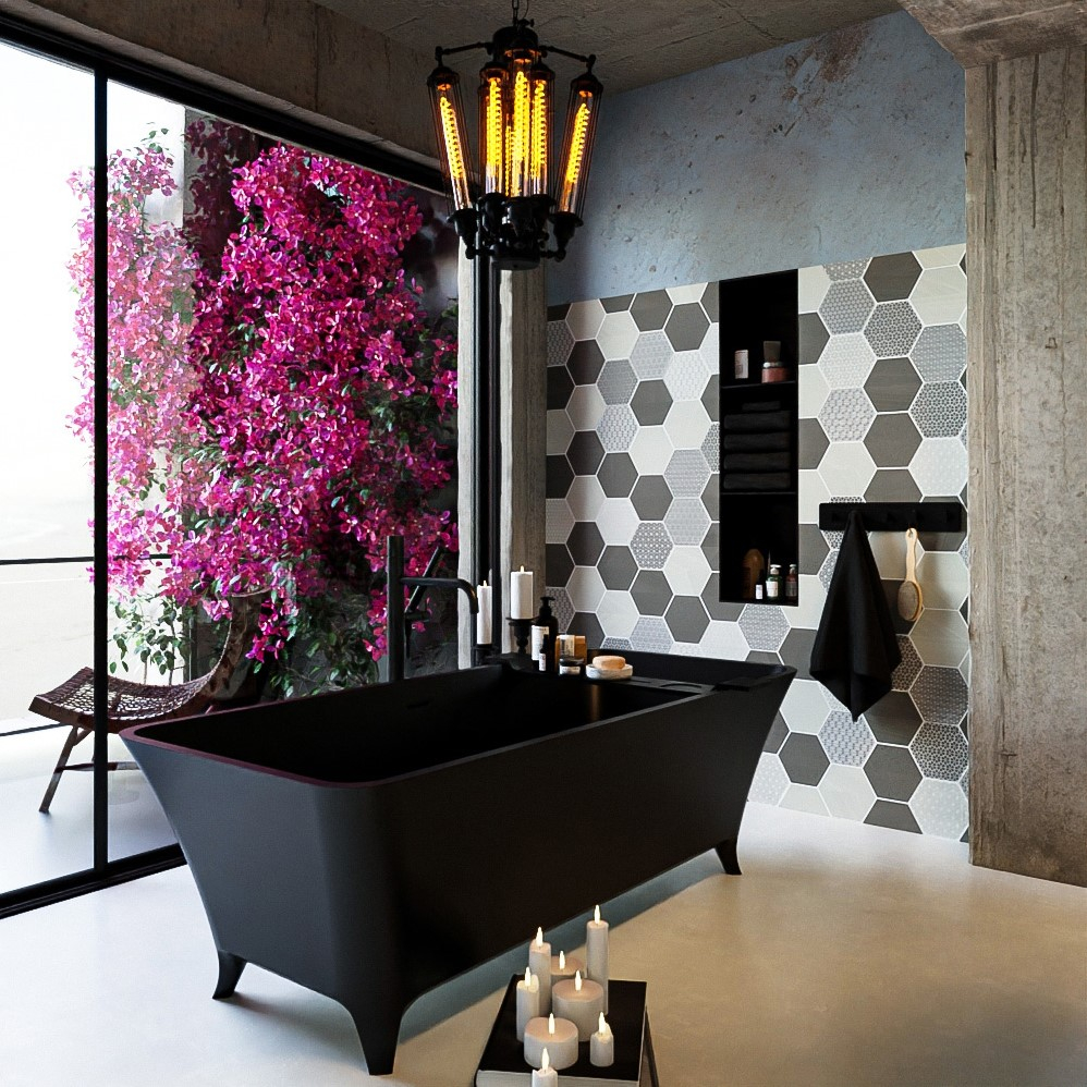 Mondiaz Lundy vrijstaand bad 170x75cm kleur urban