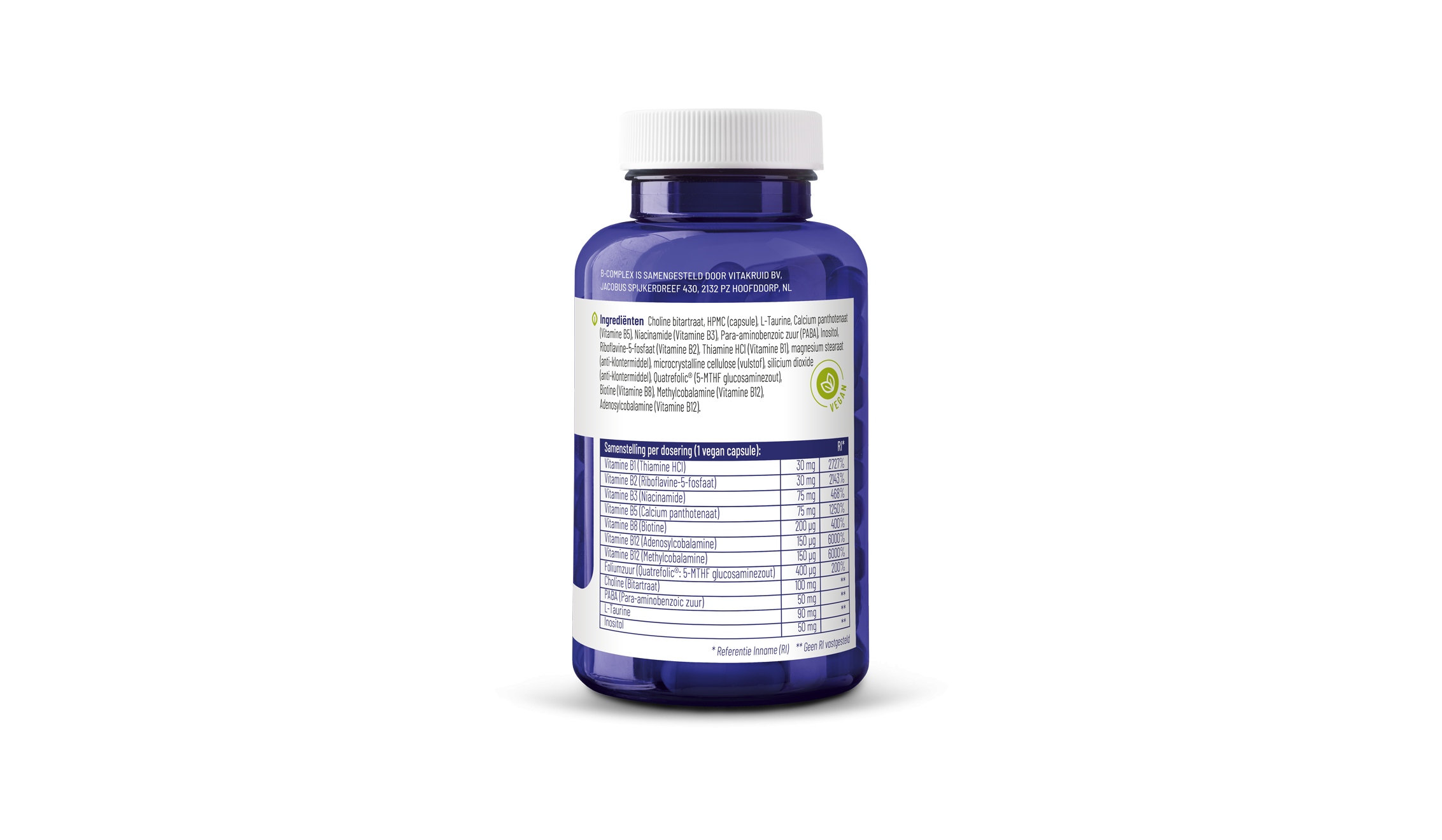 B-Complex Actief zonder B6