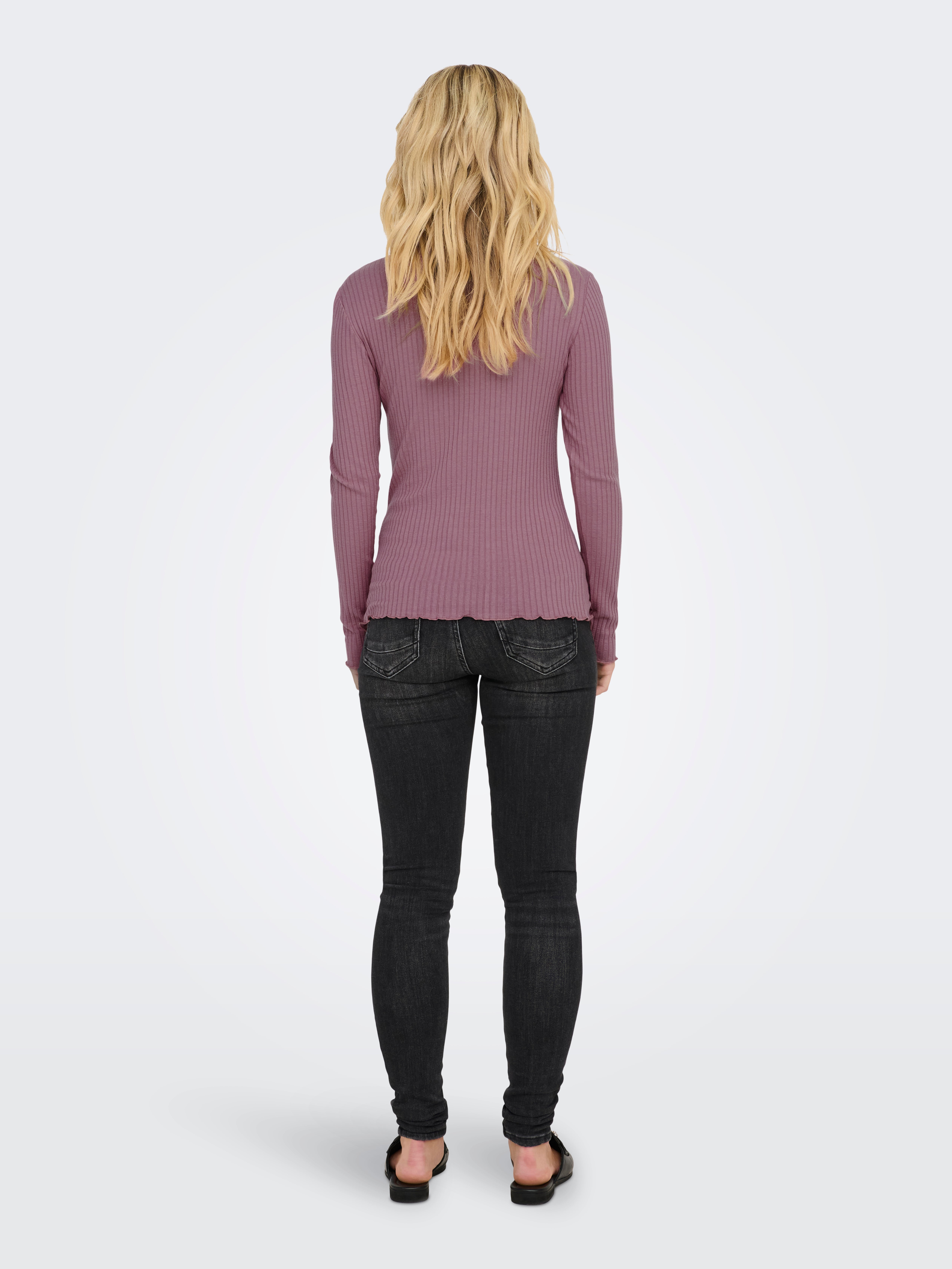 JDYFRANSISKA Top Wistful Mauve