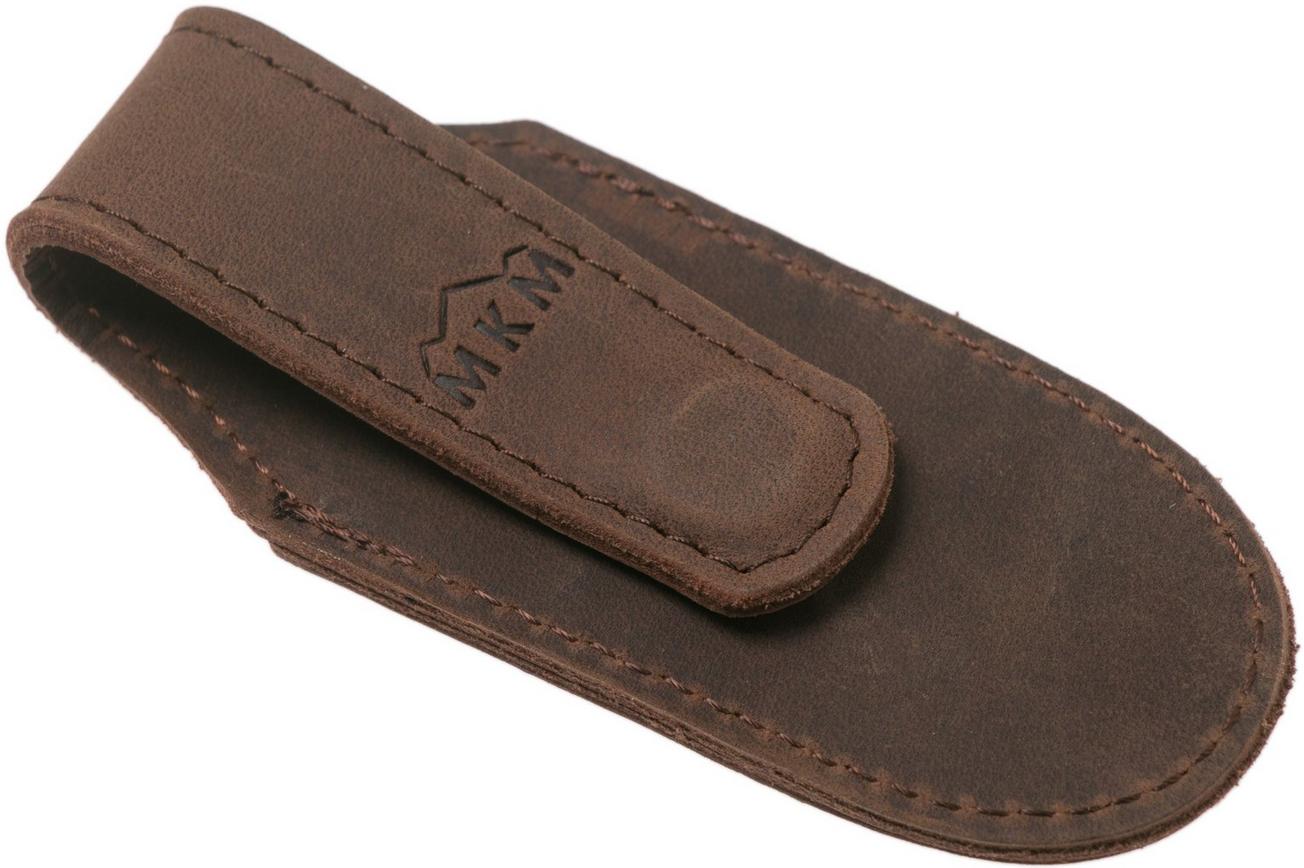 MKM Pocket Leather Sheath, bruin