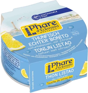 Phare d'Eckmühl Thunfisch echter Bonito Zitrone, 160 g