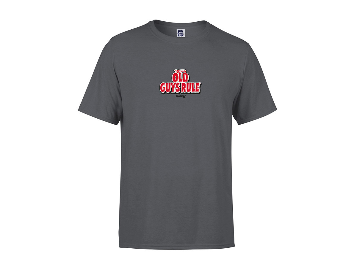 Old Guys Rule Still Plays With Cars heren t-shirt - Charcoal