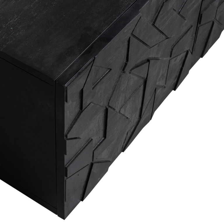 WOOOD Counter tv-kast zwart