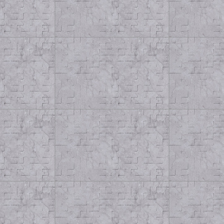 Carrelage décoratif Ideal 25x40 cm effet marbre gris