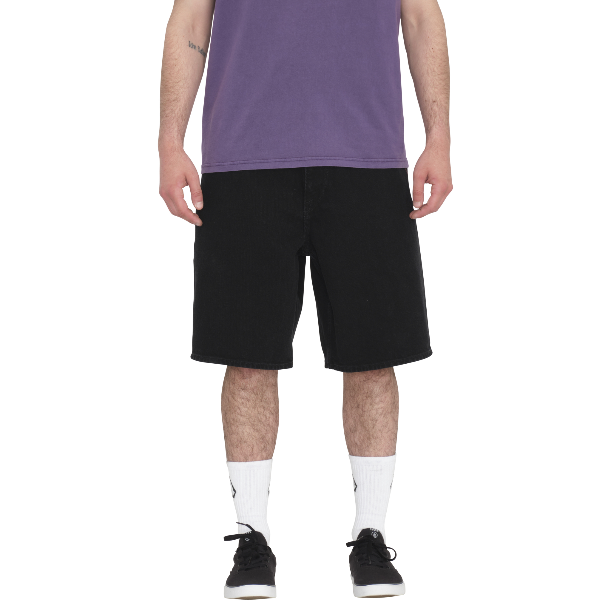 Volcom Billow Denim Short Desert Dirt Indigo
