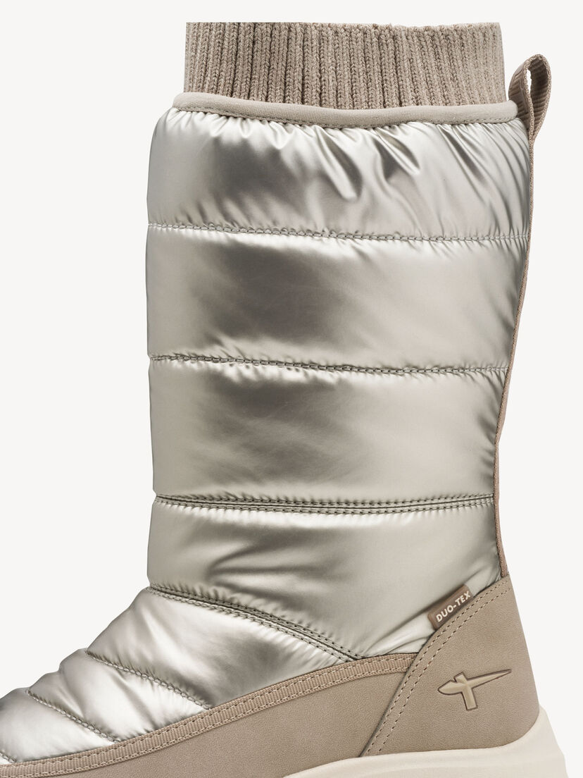 Enkellaarsje - beige warme voering