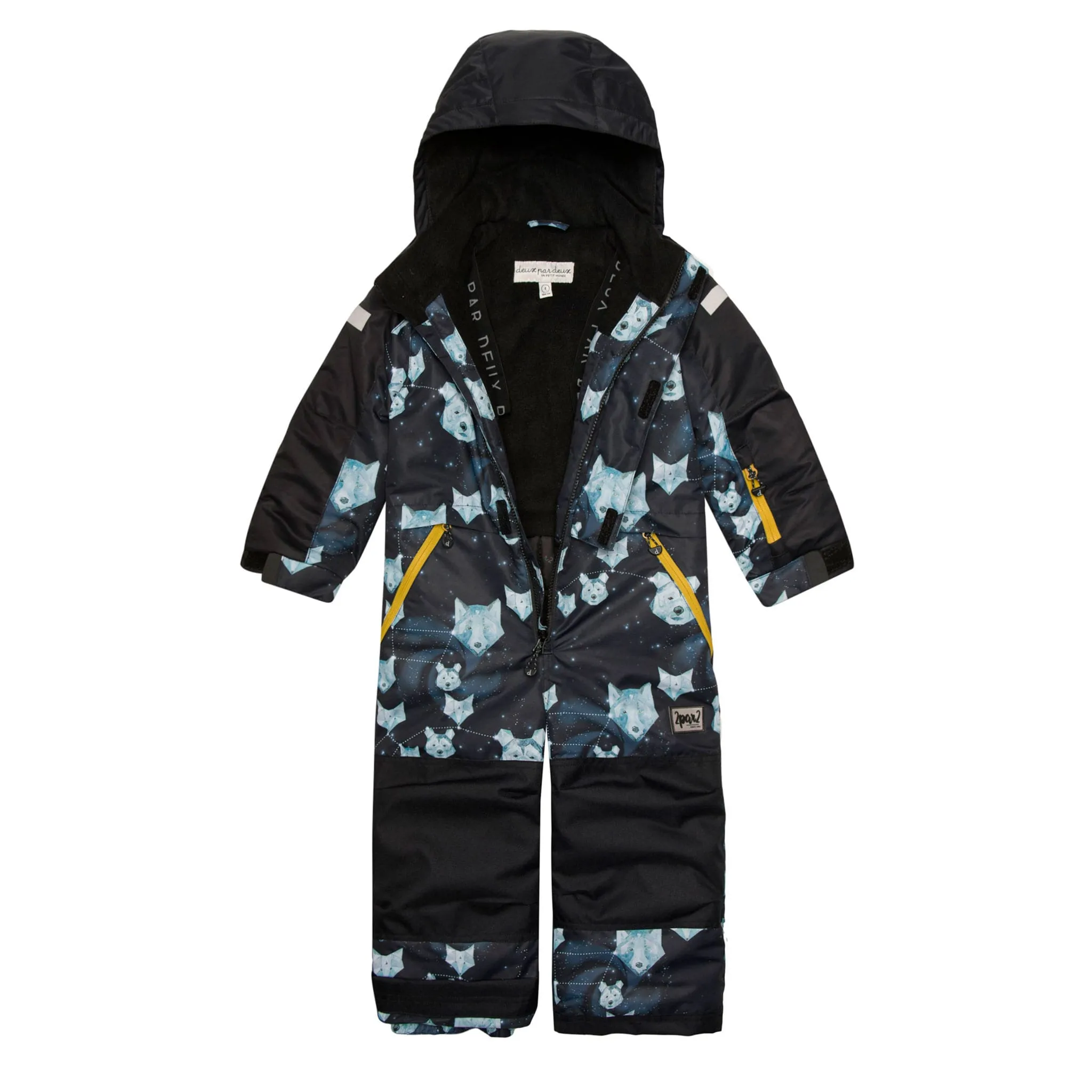 Deux par Deux Habit de Neige Une Pièce Constellation 2-6ans