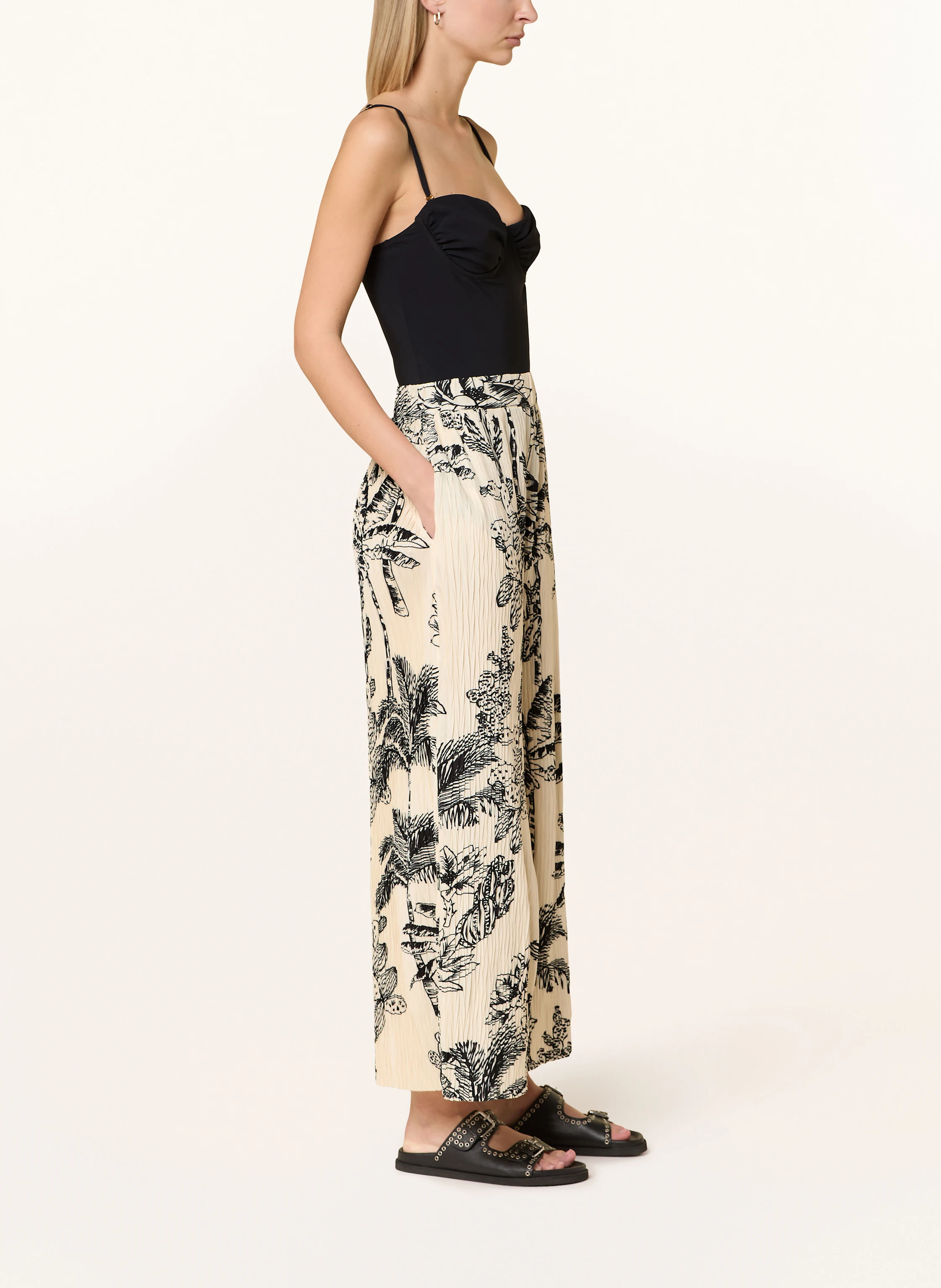 MARYAN MEHLHORN Culotte LEGEND mit Plissee
