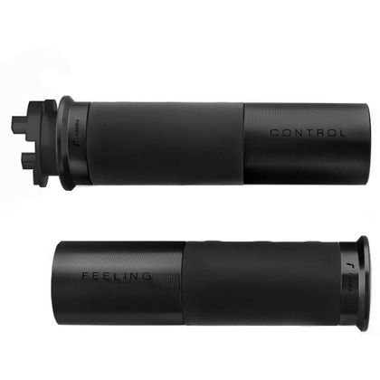 Poignées de guidon Rizoma Sport Line - Noir