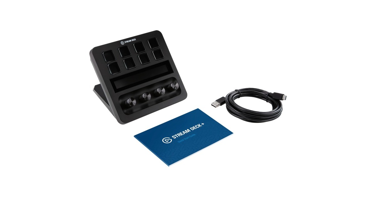 ElgatoStream Deck + keypad  (Zwart)