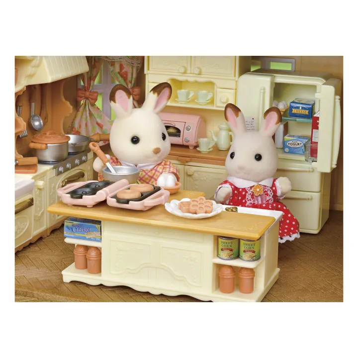 Sylvanian Families La grande maison éclairée et sa pièce secrète