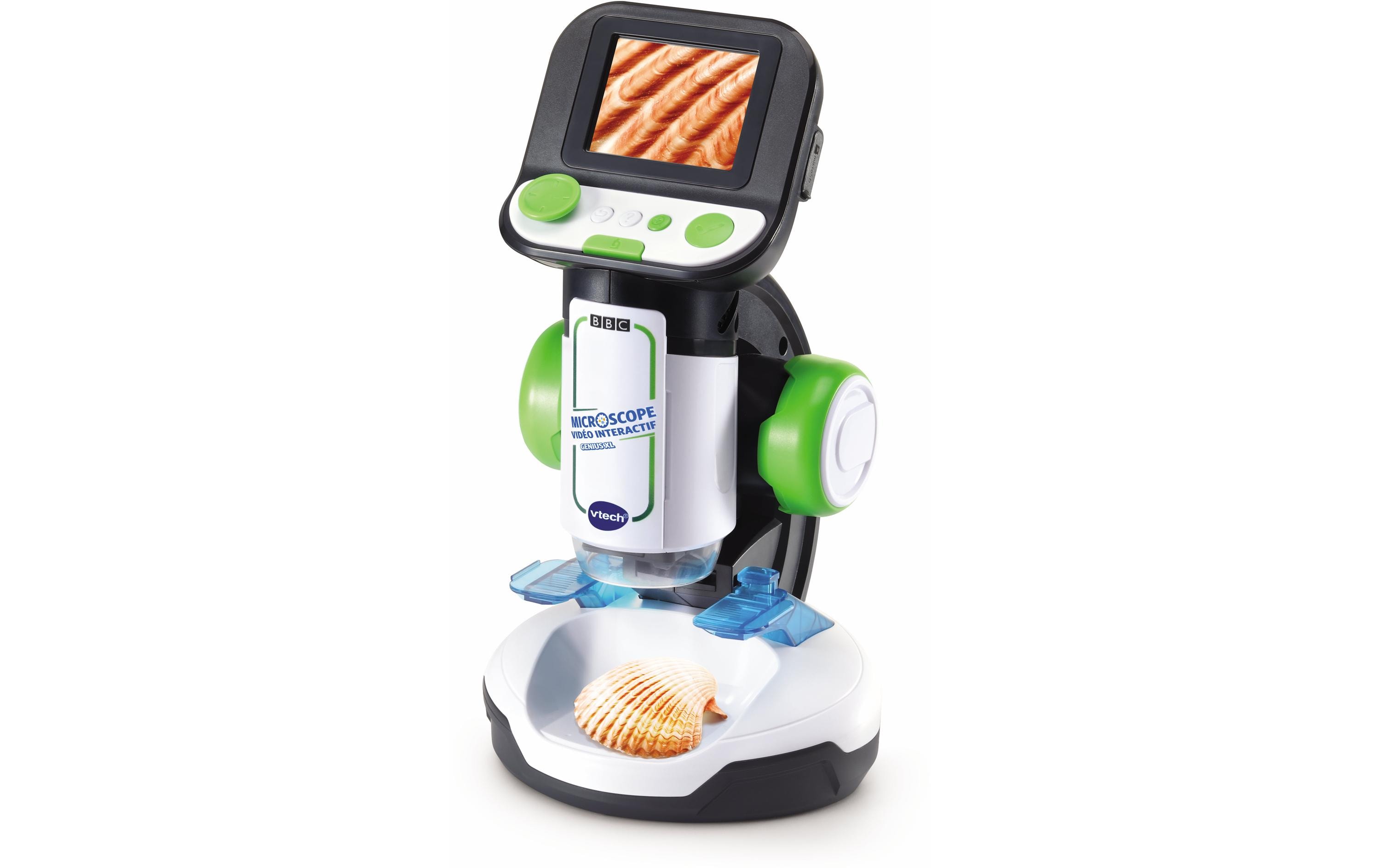 Genius XL – Microscope vidéo interactif -FR-Kinderfreundliches Mikroskop mit 3 Spielmodi