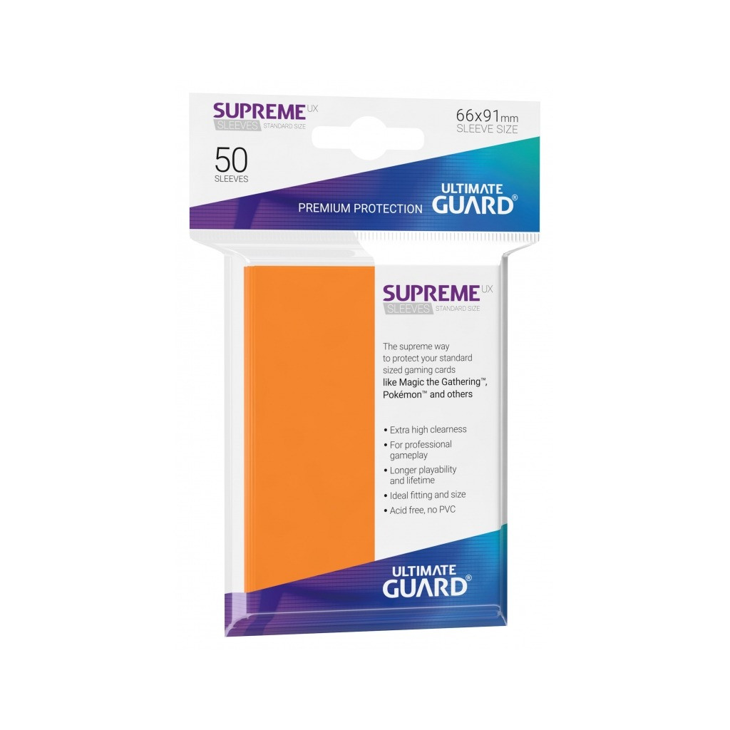 50 Supreme UX Sleeves Standard Size