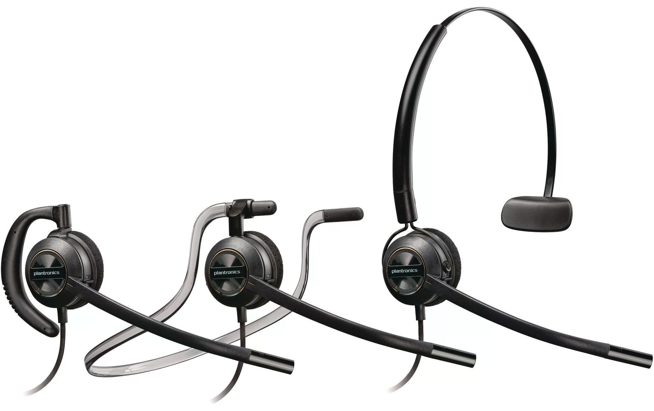 Headset Poly EncorePro HW540 Mono QD3-in-1 Headset