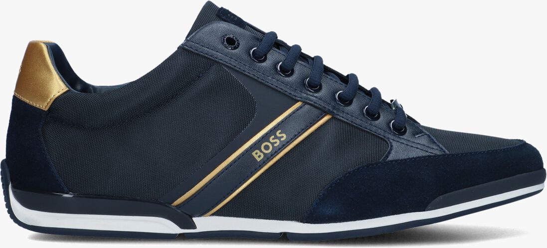 BOSS blauwe boss lage sneakers saturn lowp