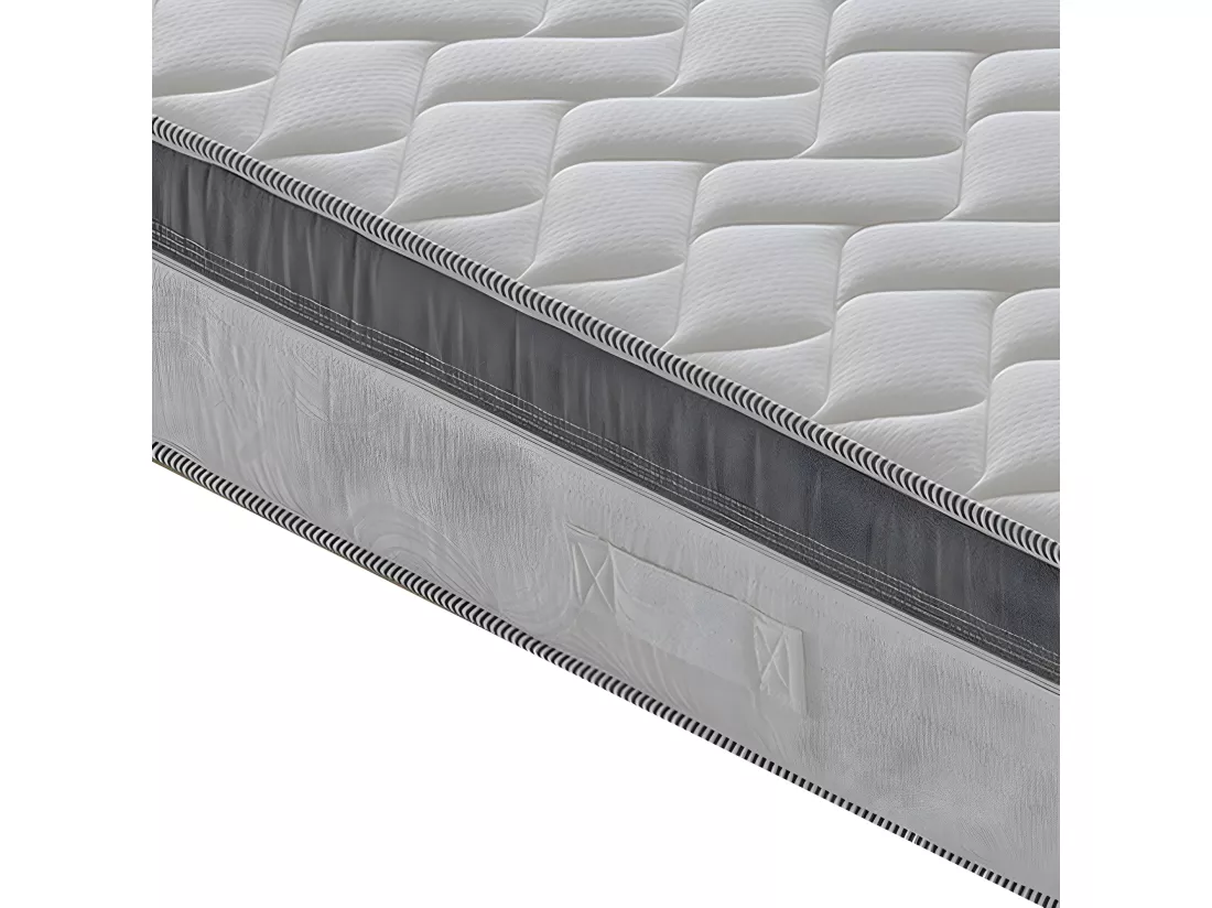 Matelas mémoire de forme à 9 zones différenciées 26cm de hauteur modèle Plus 160x200 cm