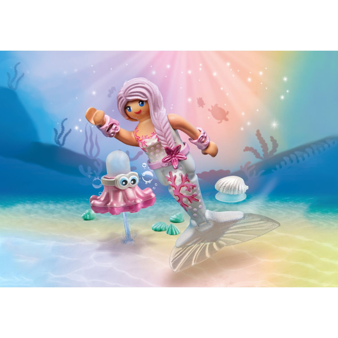 Playmobil® 71477 - Meerjungfrau mit Spritzkrake - Playmobil® Special Plus