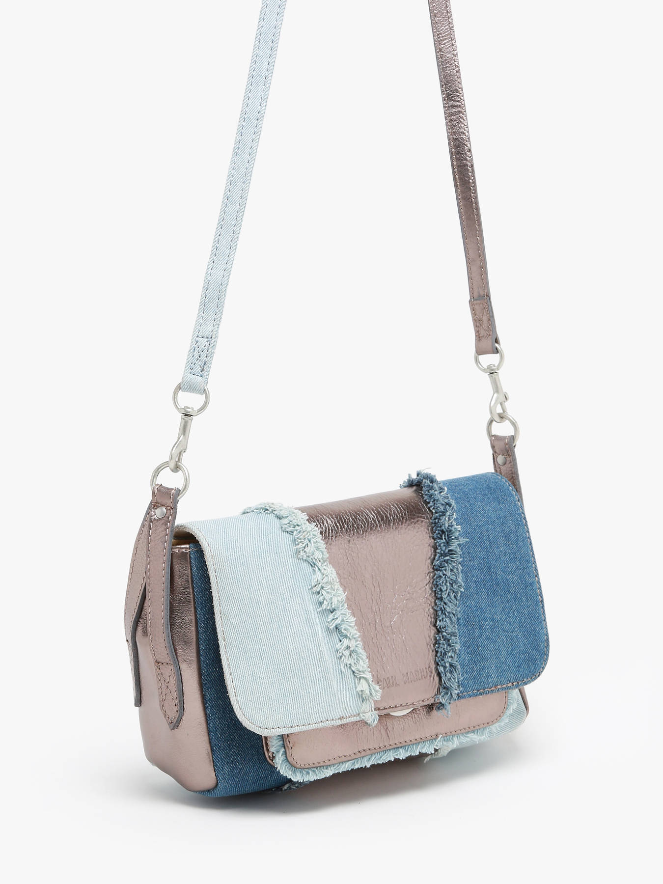 Sac Diane S Denim acier PAUL MARIUS