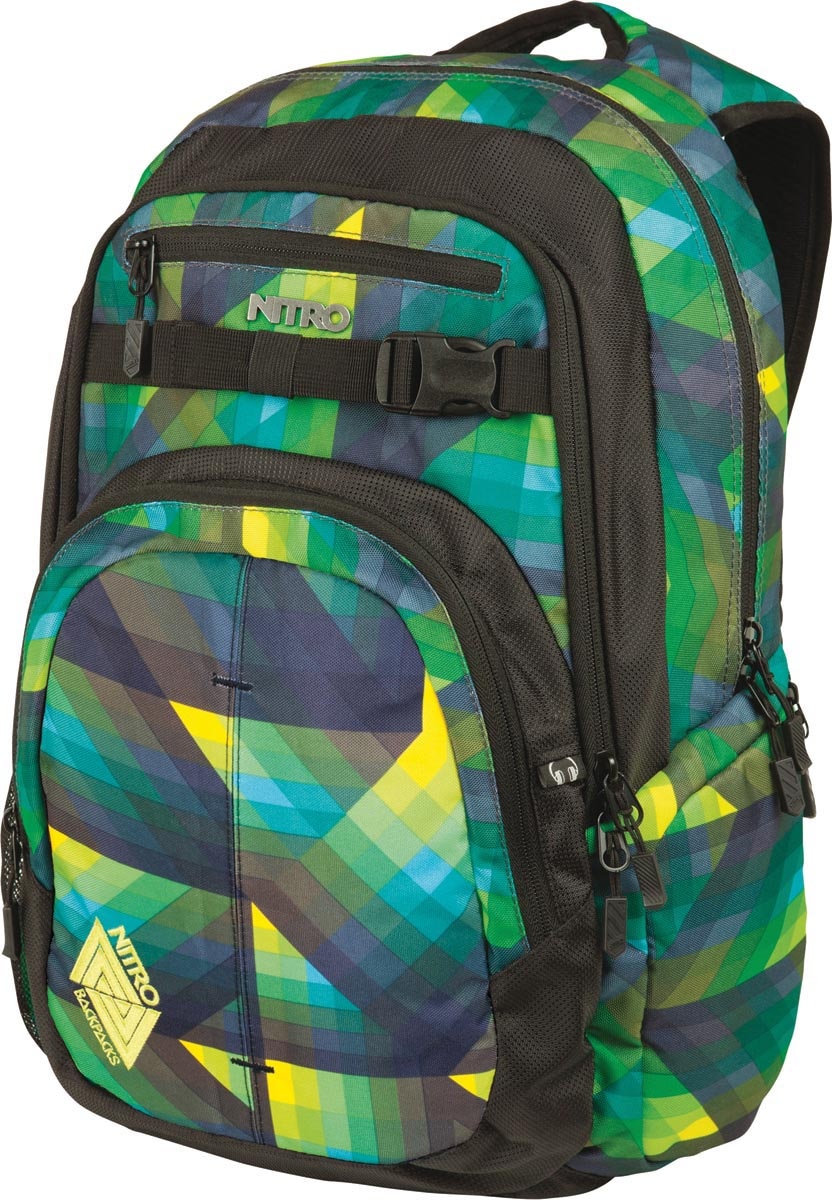 NITRO Schulrucksack »Chase« Alltagsrucksack, Rucksack für Freizeit, Schule, Arbeit und Reise