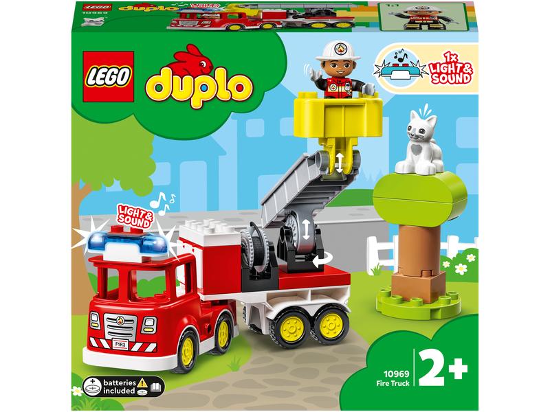 LEGO® DUPLO® Feuerwehrauto 10969 Rettungseinsätze mit dem Feuerwehrauto