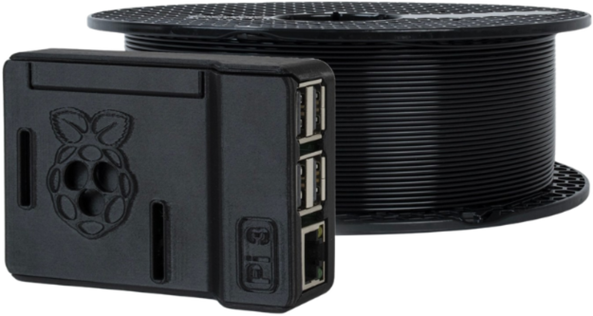 Prusa  Prusament PETG V0 Jet Black (NFC), 1,75 mm / 1000 g    Selbstverlöschendes PETG Filament in Jet Black