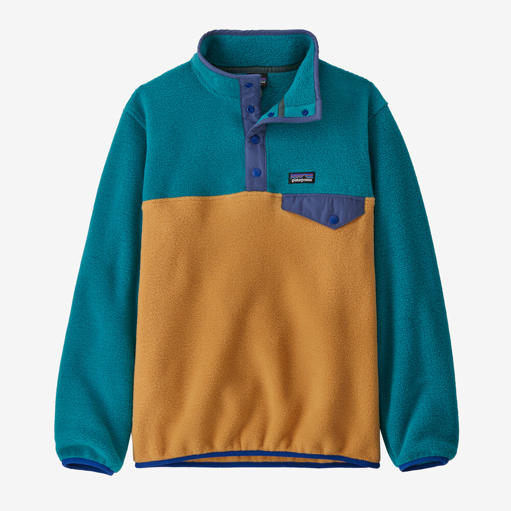 Leichter Synchilla Snap-T Fleece-Pullover für Kinder