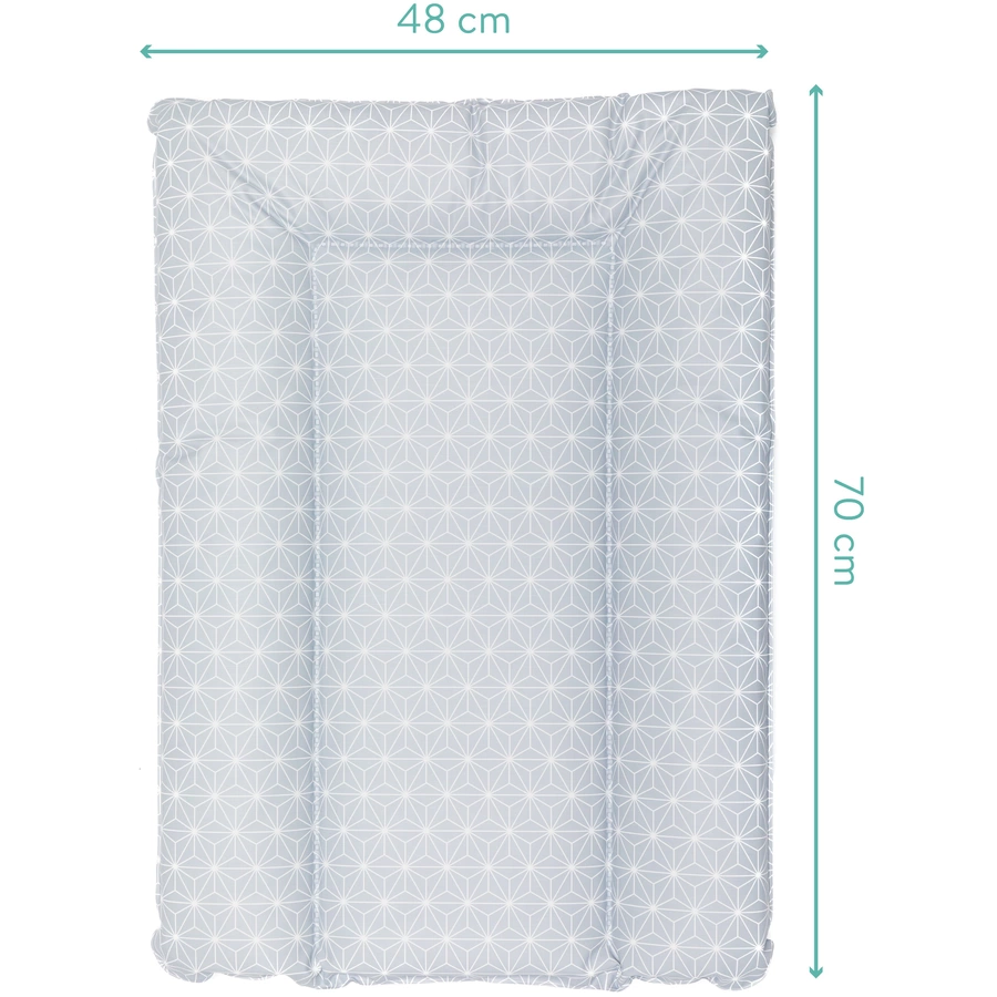 fillikid luxe Wickelauflage Softy cube grey