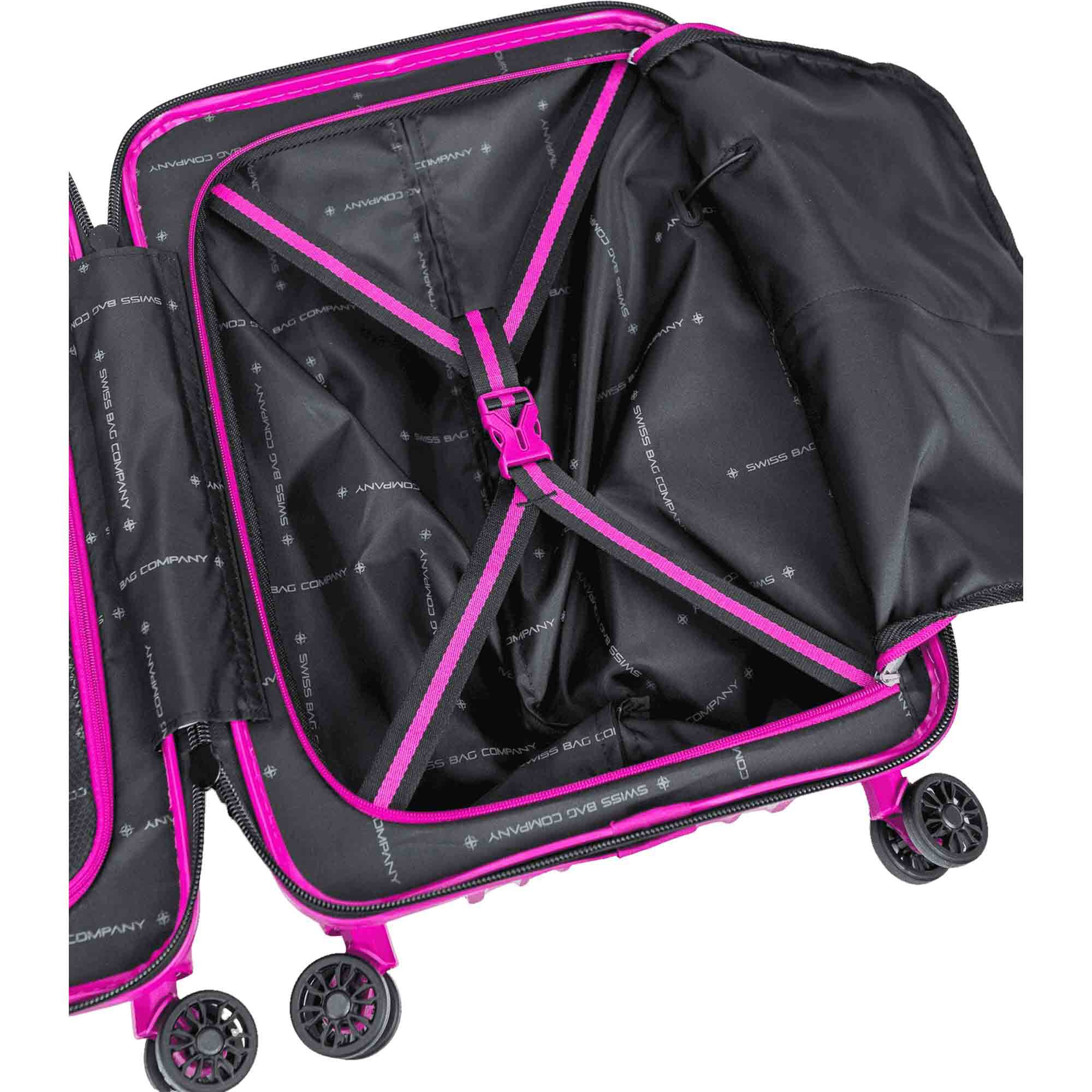 SwissbagsKoffer Tourist + USB S 55cm