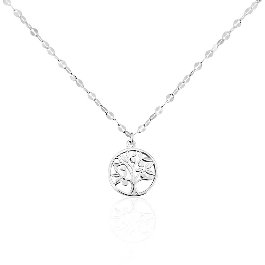 Collier Argent Blanc Buccinarie
