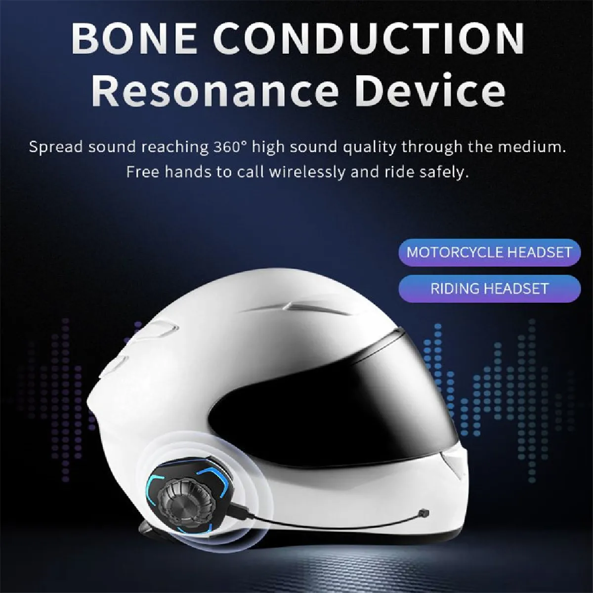 Universal Casque conduction osseuse Bluetooth