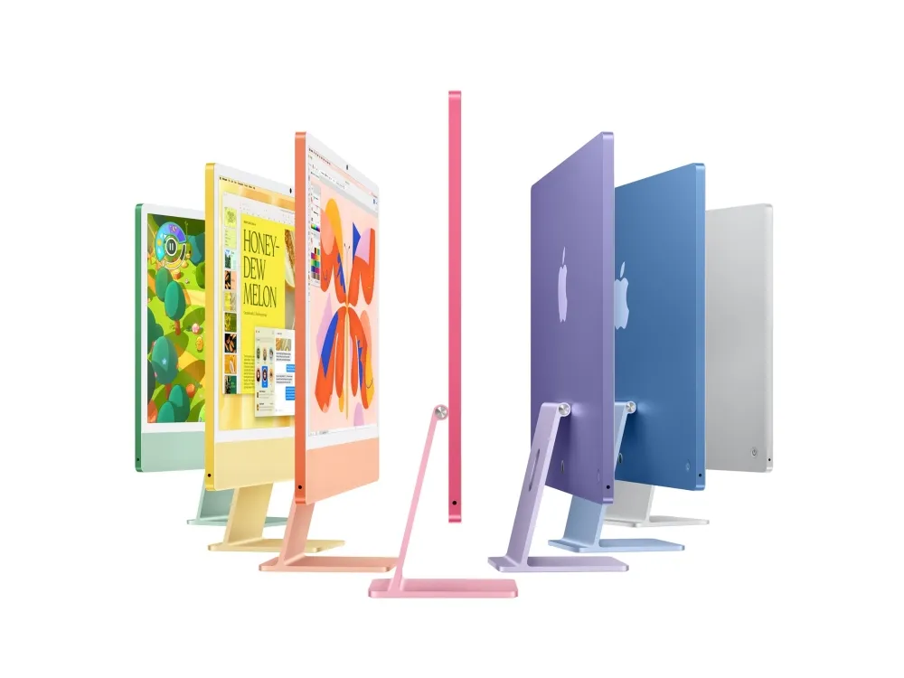 Apple iMac with 4.5K Retina display - Alt-i-én M4 - RAM 16 GB - SSD 256 GB - Apple M4 10-core - Gigabit Ethernet, IEEE 802.11ax (Wi-Fi 6E), Bluetooth 5.3 - macOS Sequoia 15.0 - skærm: LED 24