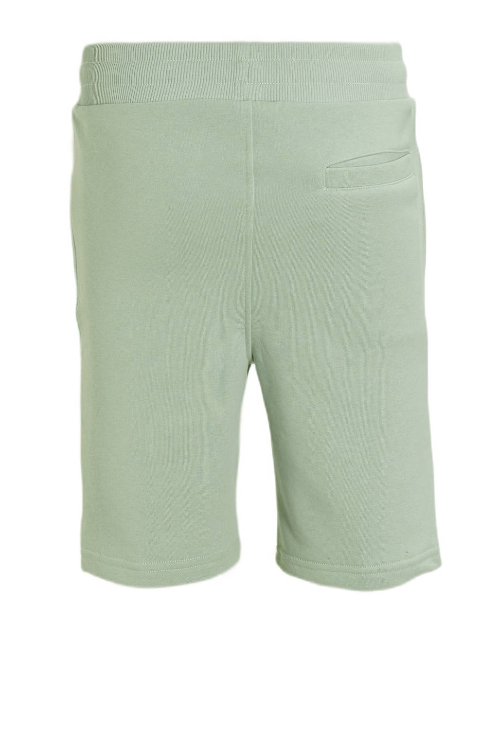 Malelions regular fit sweatshort Captain met logo groen