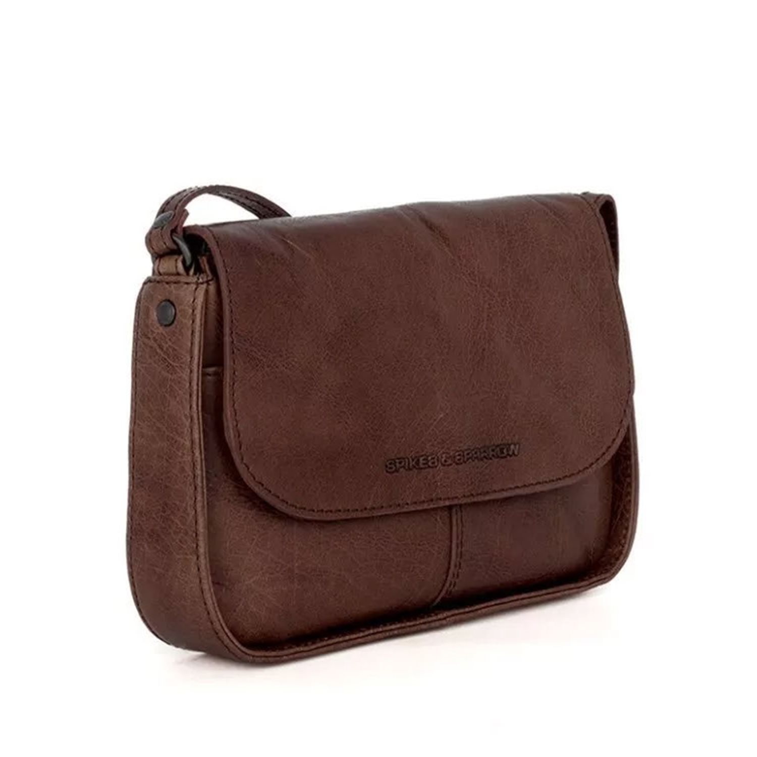 Spikes & Sparrow Jana Flap Bag brown
