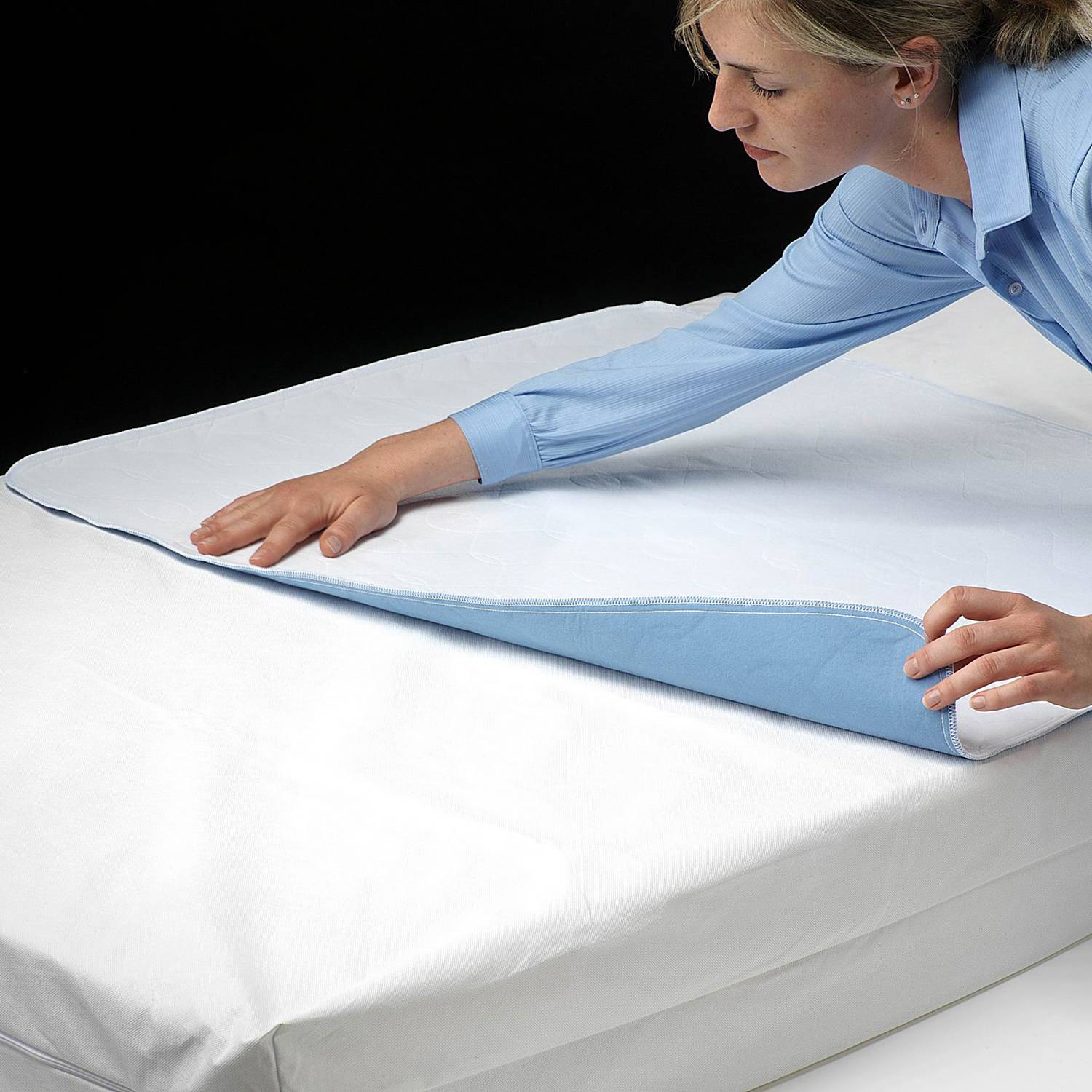 Erwin Müller wasserdichter/kochfester Polyester-Velours Matratzenschutz 
