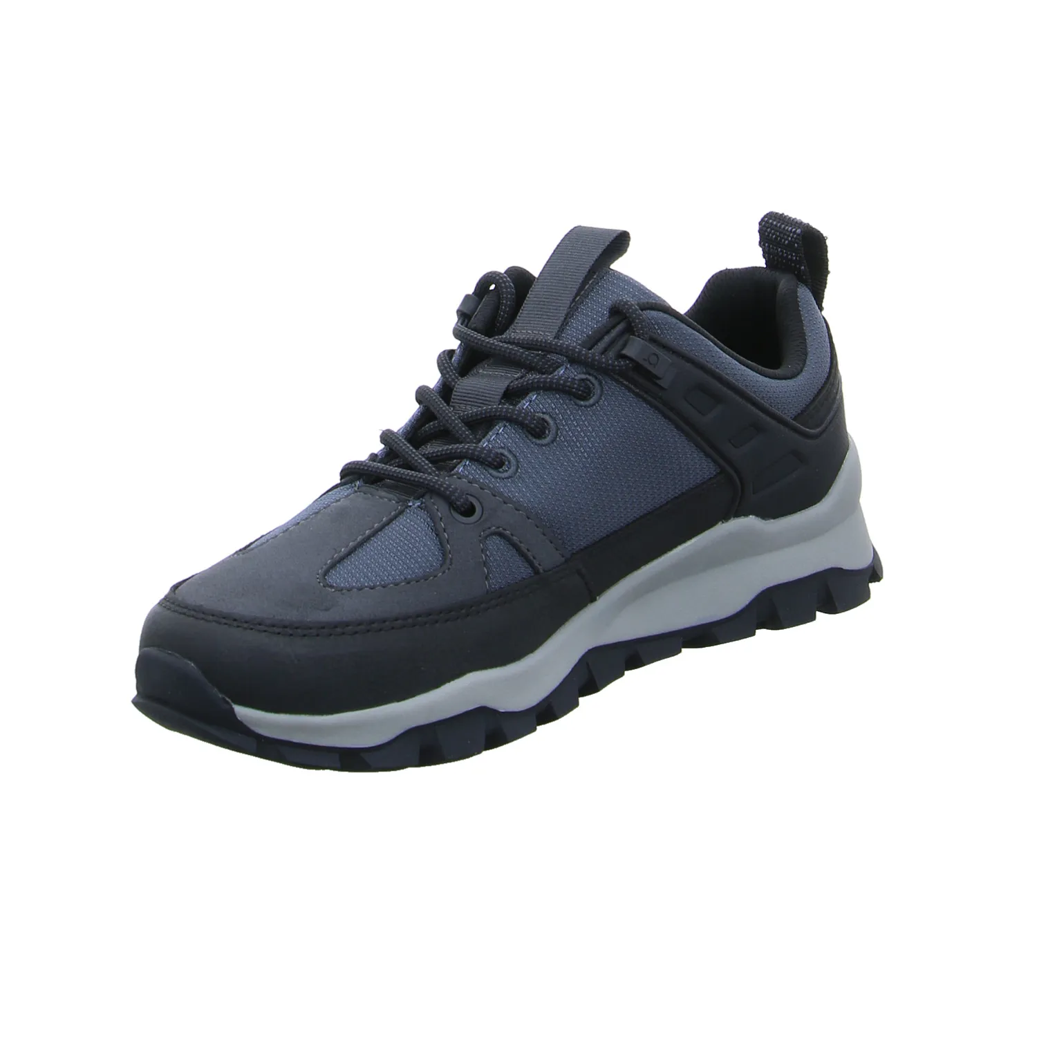 BUGATTI SHOES Halbschuhe Sneaker Stoff Blau Textil
