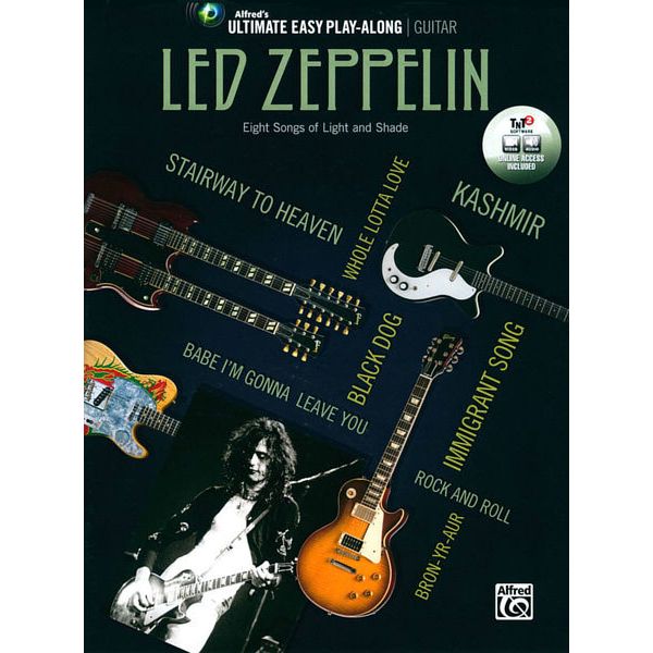 Alfred Music Publishing Guitar Play-Along Led Zeppelin