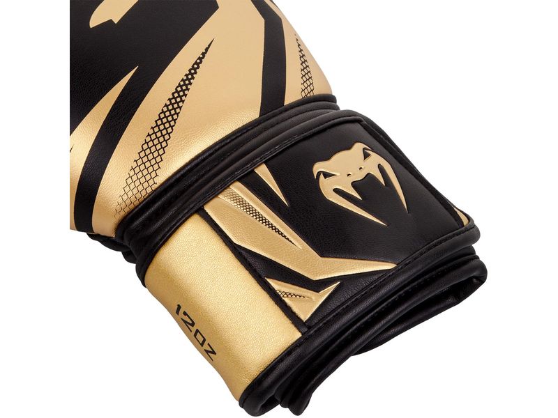 Venum Challenger 3.0 Boxing Gloves Gold/Schwarz, 16 oz Boxhandschuhe
