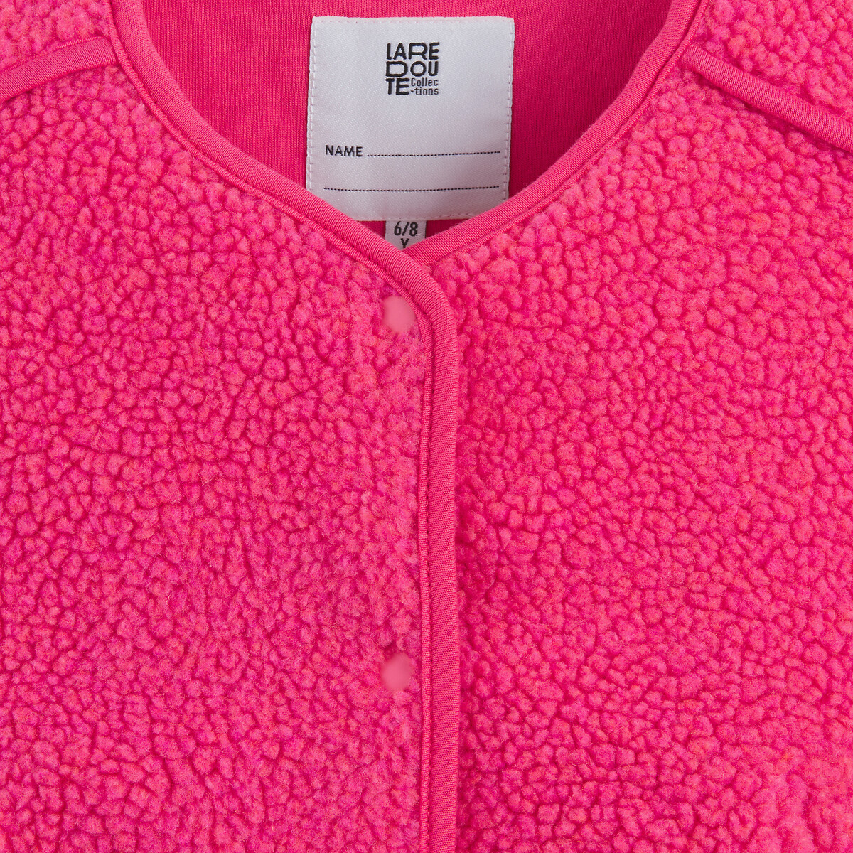 COLEÇÕES LA REDOUTE<br>Cardigã sherpa sem mangas