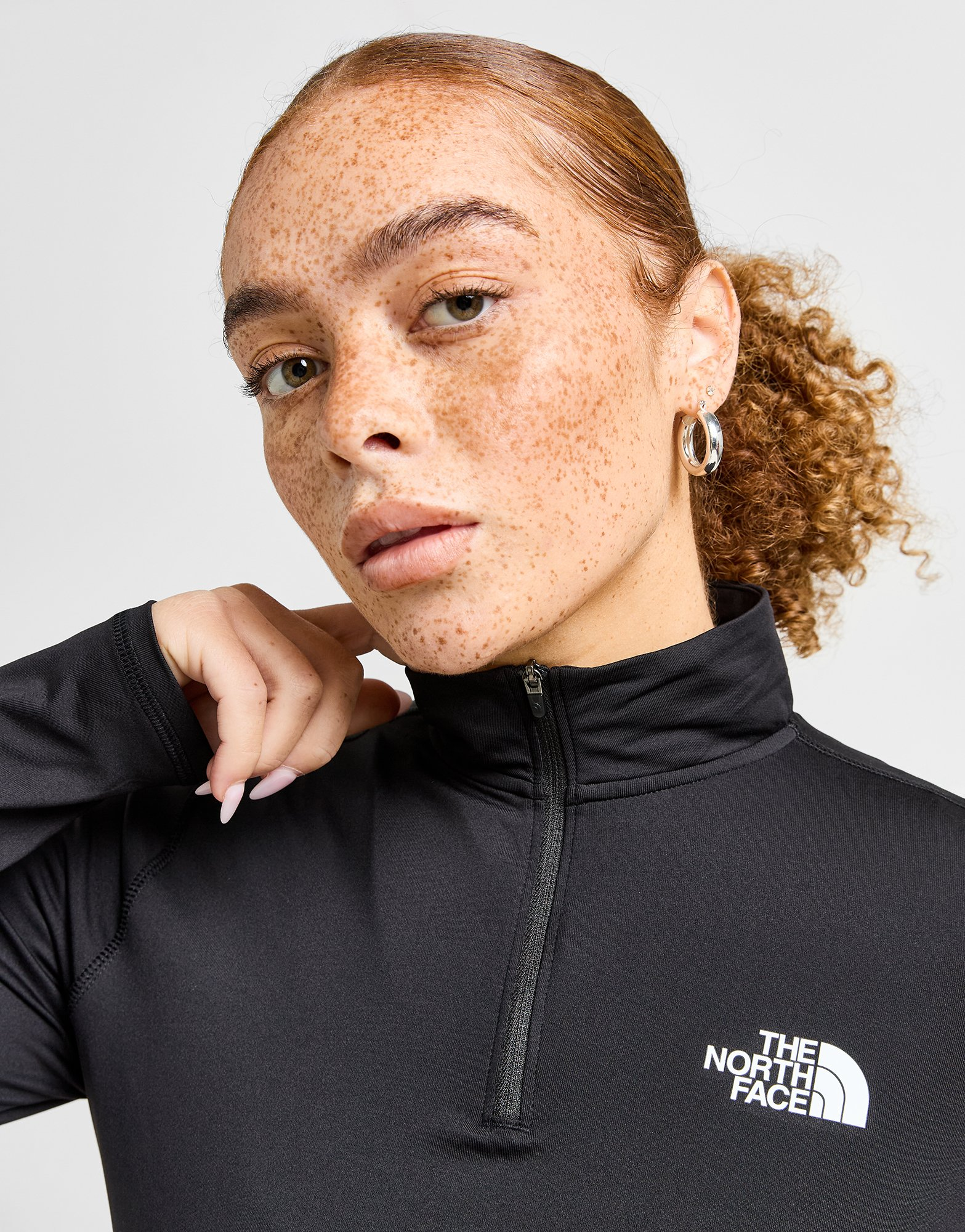 The North Face Haut Zippé Outline Femme