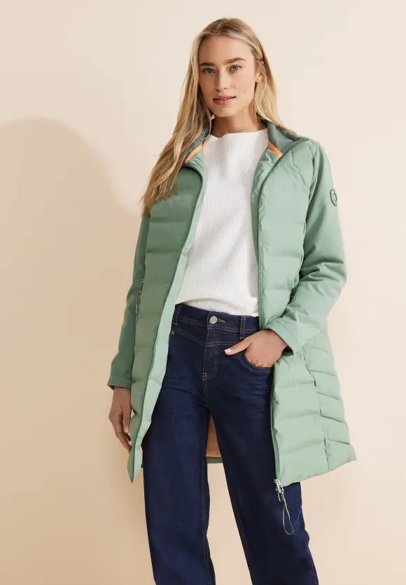Softshell Mantel - dune green