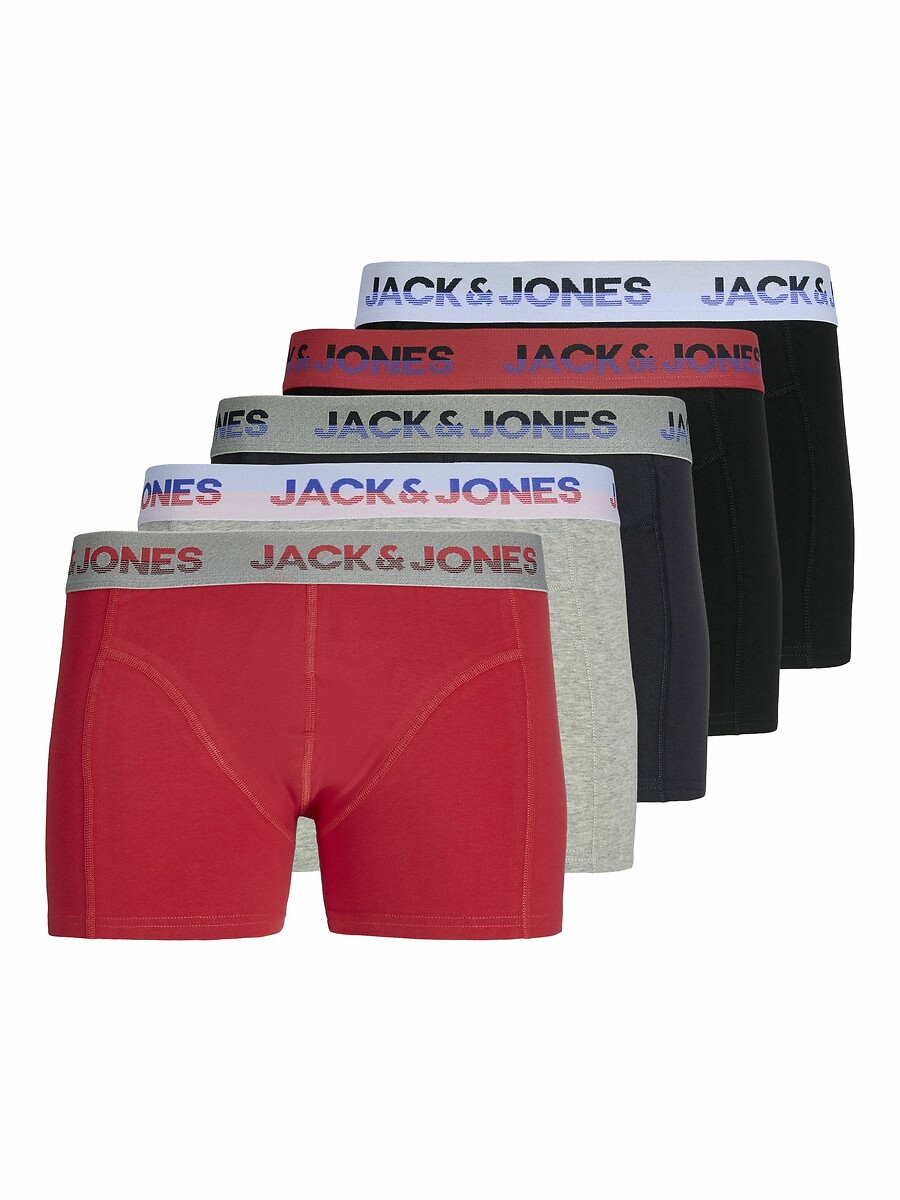 JACK & JONES<br>Conjunto de 5 cuecas boxer