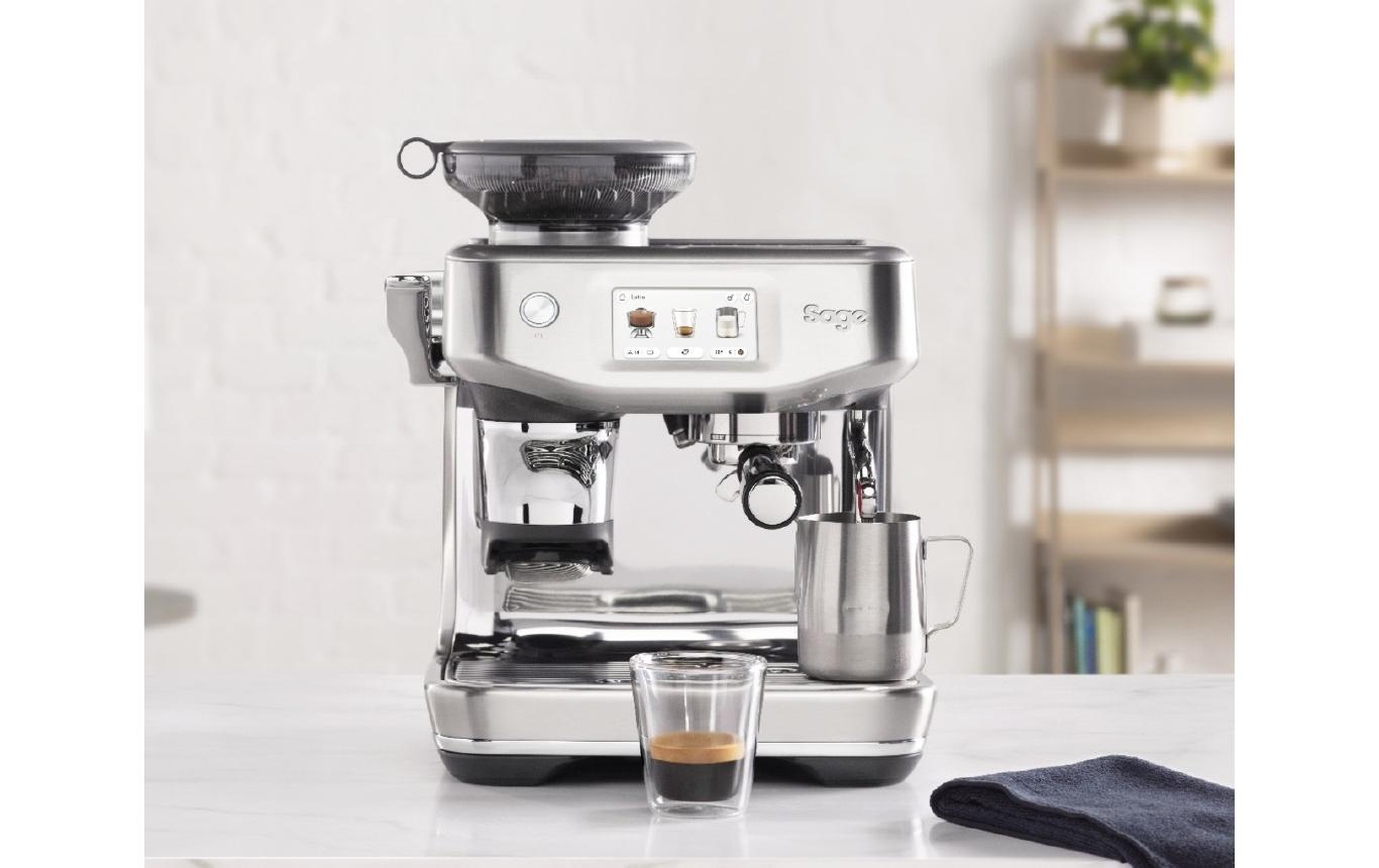 the Barista Touch Impress Cold Brushed Stainless Steel<br>Siebträgermaschine
