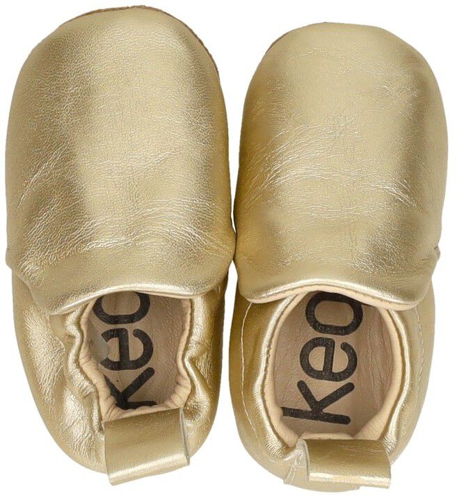 Keq Baby schoentjes goudkleur