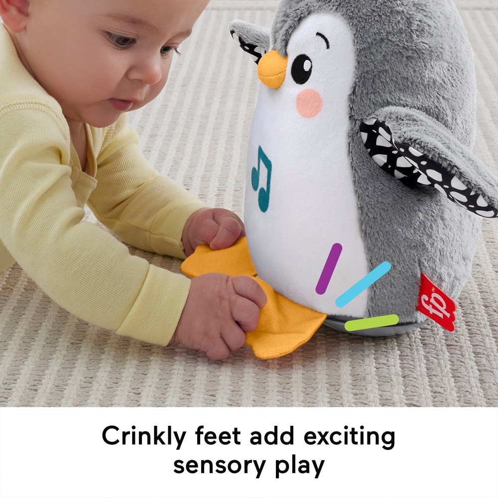 Fisher-Price Klapp- und Wackelpinguin-Spielzeug