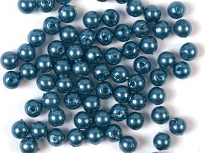 Voksperler Til Smykker - Blå - 3 MM - 500 G