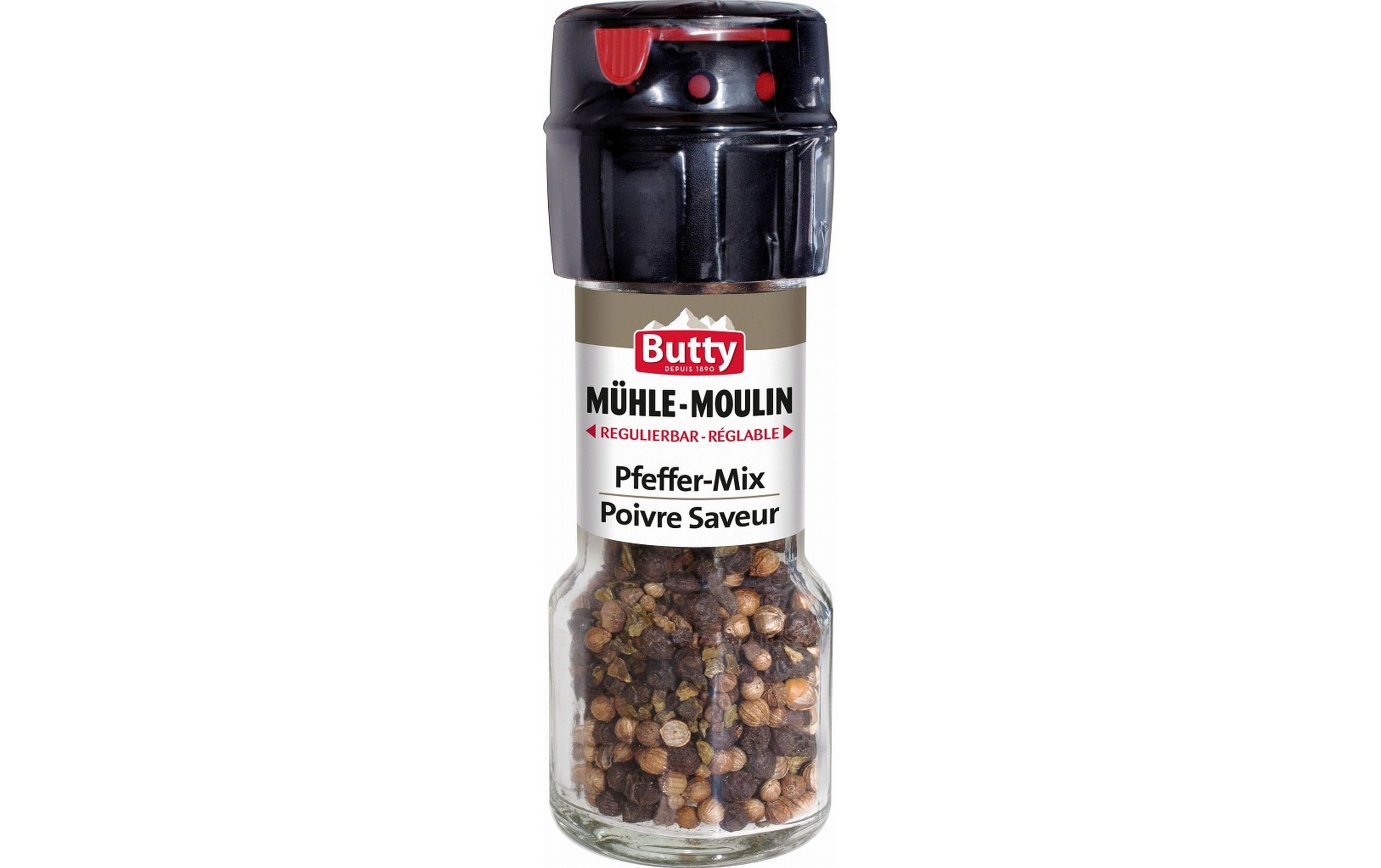 Mühle Pfeffer-Mix 30 gPfeffer-Mix in praktischer Handmühle